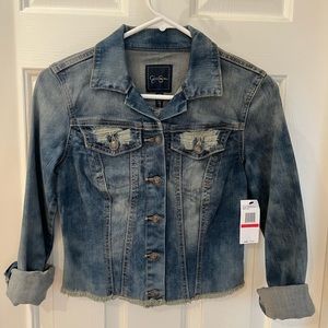 Jessica Simpson Jean Jacket Size XS NWT
